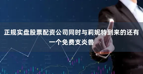 正规实盘股票配资公司同时与莉妮特到来的还有一个免费支炎兽
